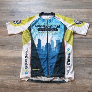Team Ortho Mens M Cycling Jersey Minneapolis Duathlon Shirt Bicycle Racing Tour